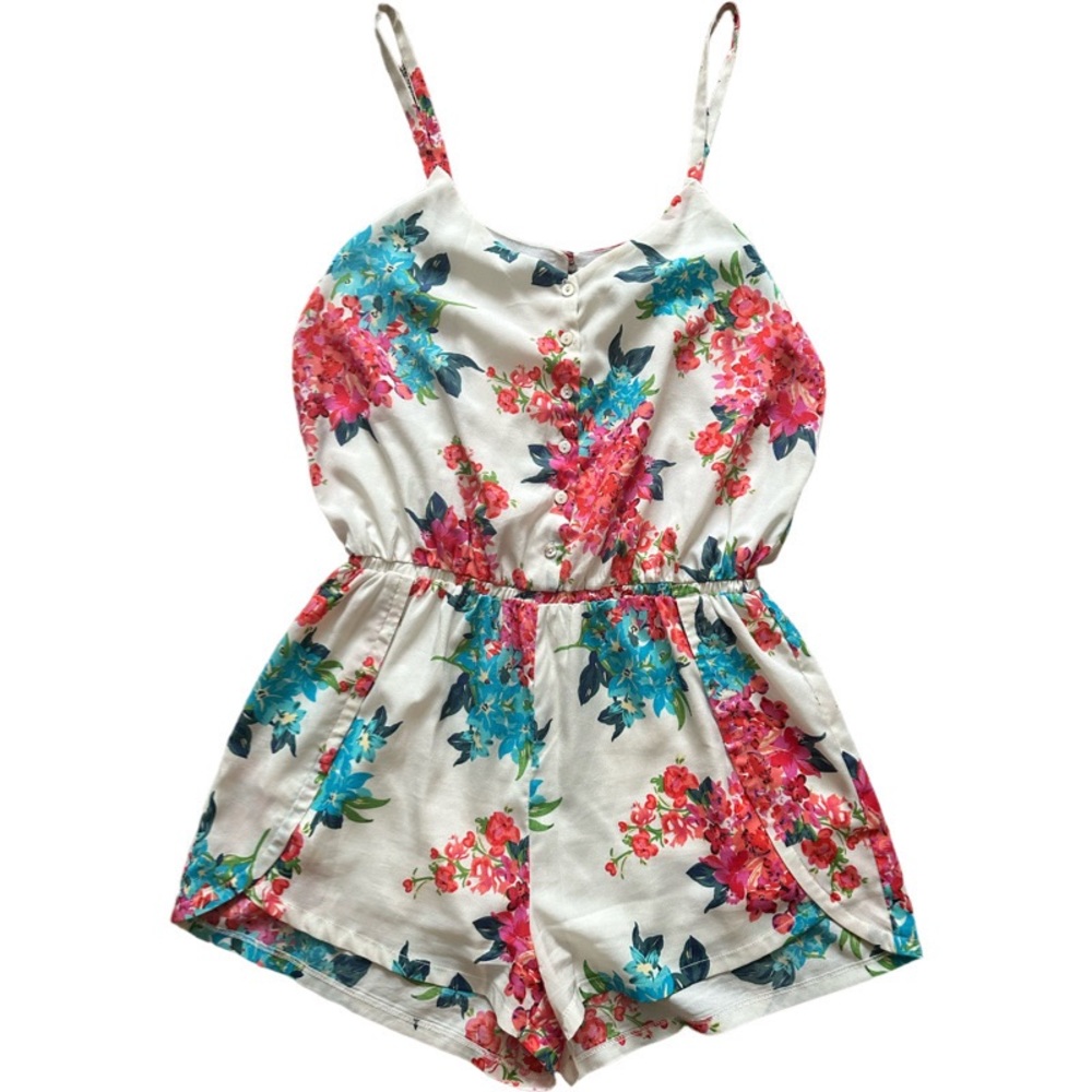 Floral Romper - Size Medium